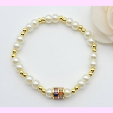 Opulent Luster, Stunning, Brass Bracelet, 18K Gold, Buy Opulent Luster Online